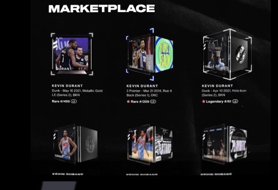 NBA Top Shotの写真